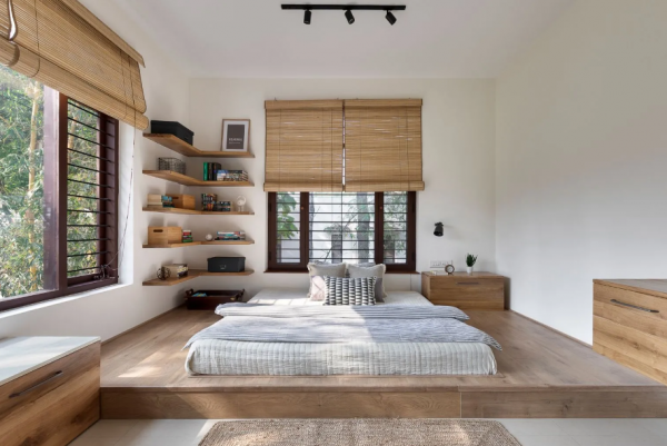 Desain minimalis dengan furniture fungsional